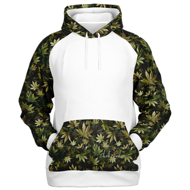Chokefish™ Cannabis Raglan Remix-007W